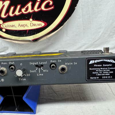 Boomerang boomerang+ Plus Phrase Looper Looping Pedal with Power Supply image 11