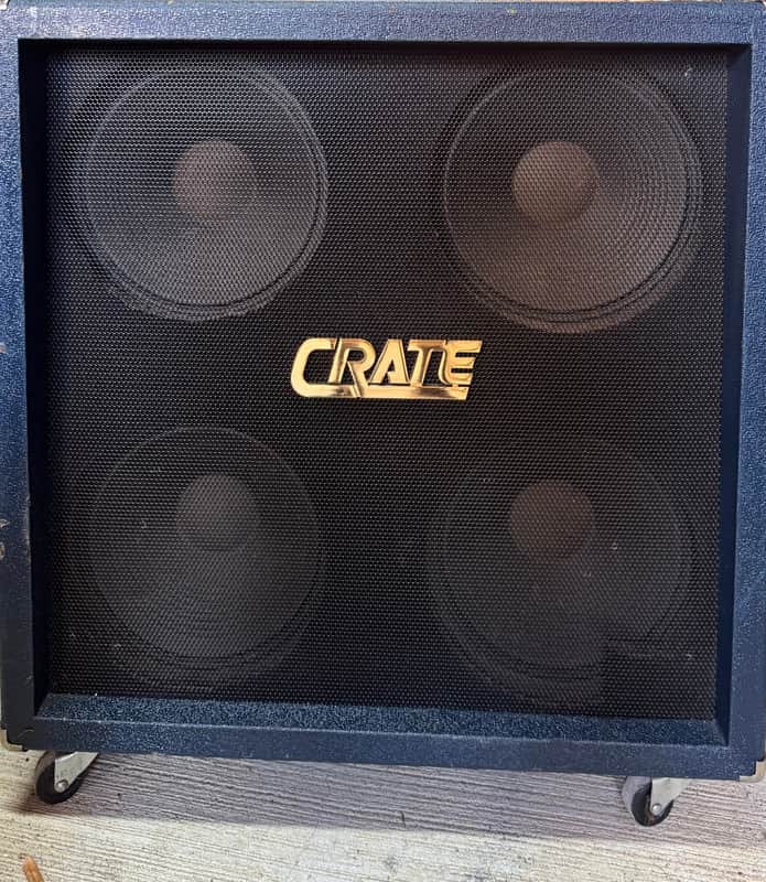 Crate Blue Voodoo BV-412R Made In USA 4x12 Cab Eminence Speakers image 1