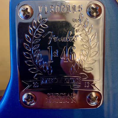 Fender American Vintage Jazz Bass 2013 - Lake Placid Blue image 7