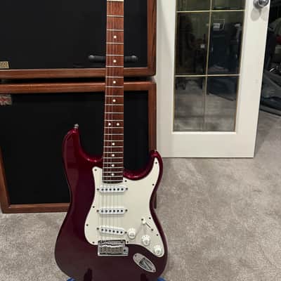Fender Stratocaster 40th Anniversary model 1993 - Midnight Wine image 5