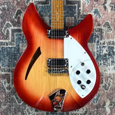 1966 Rickenbacker 330 Vintage Fireglo Made In USA Electric Guitar W/ Original Hardshell Case! image 7