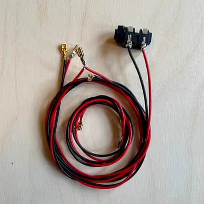4x12 cabinet combo wiring loom and jack - speaker wire - spade connectors 4x10 4x15 image 1