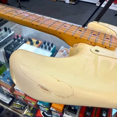 Squier Stratocaster Made In Japan, Cream White - Pre Owned image 14