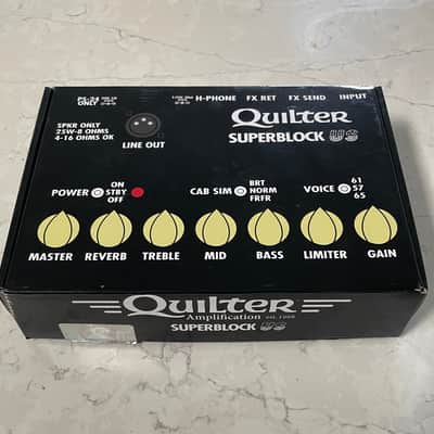 Quilter SuperBlock US 25-Watt Pedalboard Guitar Amp 2021 - Black image 5