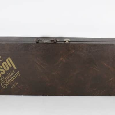 1974 Vintage Gibson L6-S Midnight Special/Les Paul/SG Brown Leather CASE ~CLEAN~ 1970s USA image 1