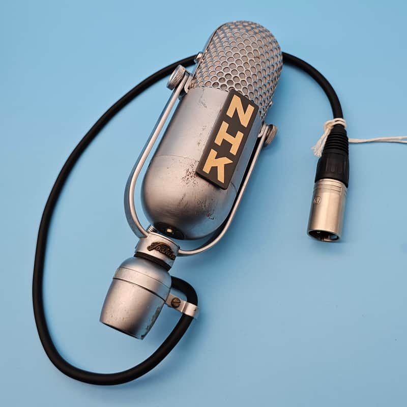 ☆Vintage 1950s NHK Toshiba Type G Ribbon Microphone - Collectors