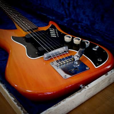 Burns Nu Sonic electric guitar 1964 Red image 2