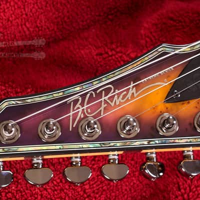 B.C. Rich Mockingbird Extreme Exotic with Floyd Rose Left Hand EXMGFRPHLH 2020 Purple Haze image 7