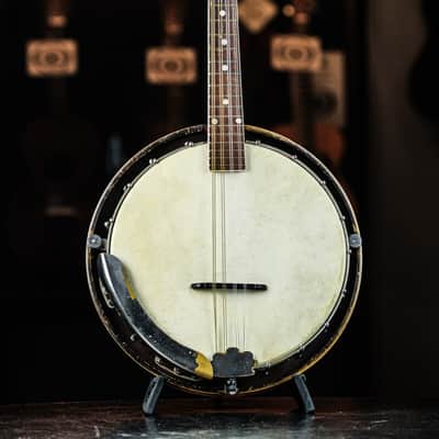 1932 Levin Model M-100 Mandolin Banjo image 2