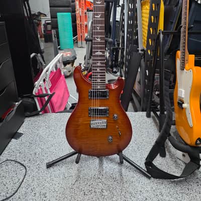 PRS SE Custom 24 7-String 2012 - 2014 - Vintage Sunburst image 1