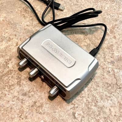 M-Audio Fast Track Pro USB Audio / MIDI Interface 2000s - Blue/Gray image 2