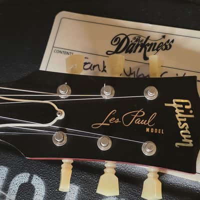 Gibson Les Paul Standard R0 1960 V2 60th Anniversary ARTIST OWNED by THE DARKNESS Dan & Justin Hawkins Orange Lemon Burst R9 59 60 Historic Custom Shop Reissue 1959 Transition Model image 2