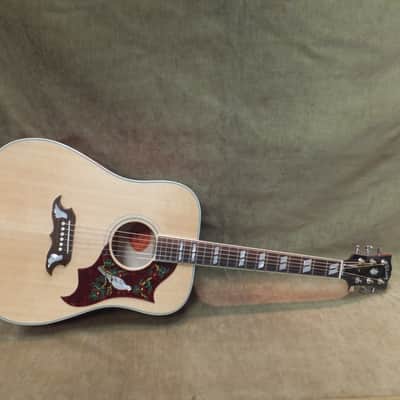 2018 Gibson Dove Limited Edition Natural Super Flamey Back & Sides Mint W/OHSC Free US Shipping!.. image 7