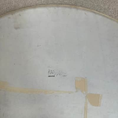 Slingerland Vintage Radio King 24” Genuine Calf Skin Bass Drum Head Lot #2 40s - Calfskin image 3