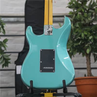 FENDER American Professional Classic Stratocaster HSS RW Faded Sherwood Green Me image 2