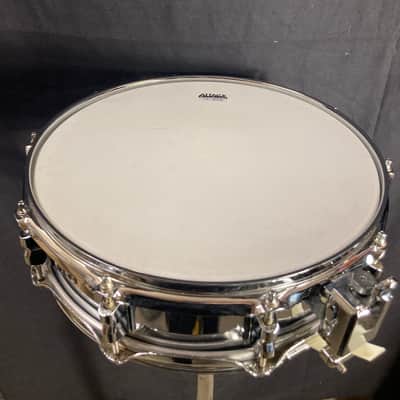 Ascend (by LP / Latin Percussion) - 3.5x14" Metal 8-lug Piccolo Snare Drum 1990's - Chrome image 11