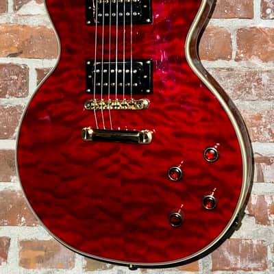 Epiphone Les Paul Custom Prophecy Plus GX Black Cherry image 1