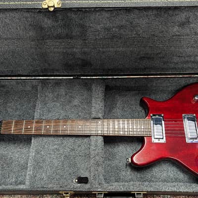 1996 Hamer Slammer Series Eclipse - Cherry With Hard Case image 11