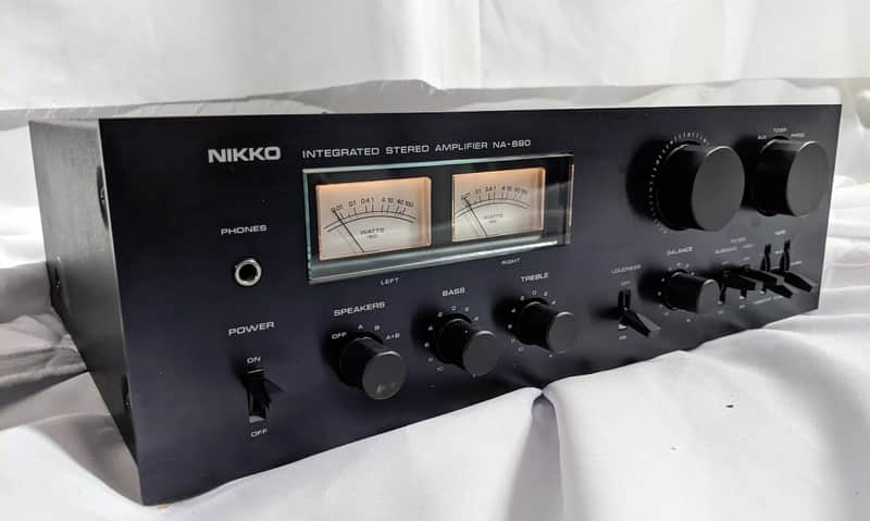 Nikko MA-690 Integrated Stereo Amplifier 1979 Black image 1