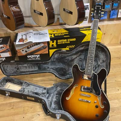 Eastman T386SB Thinline Double Cut - Sunburst image 1