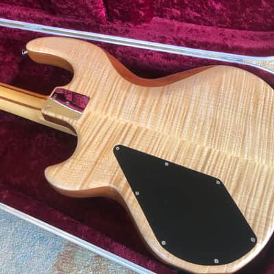 Wal MK2 2012 Flame Maple 4 string bass guitar image 13
