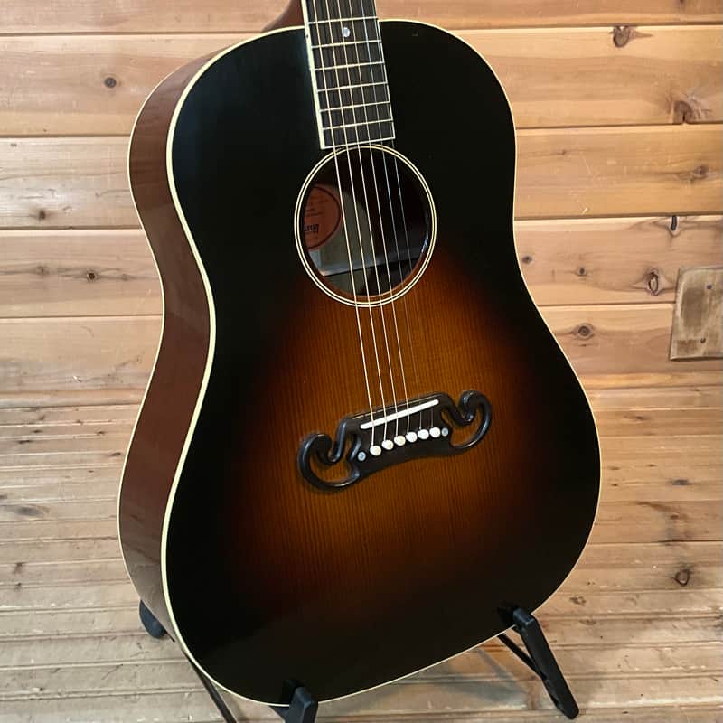 Gibson Custom 1939 J-55 Acoustic Guitar - Faded Vintage Sunburst image 1