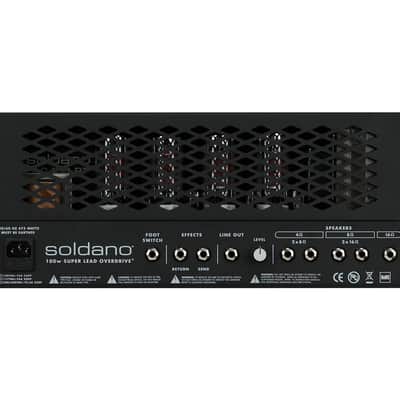 Soldano SLO-100R Super Lead Overdrive 100-Watt Rackmount Tube Head image 7