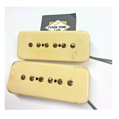 Tyson Tone Aged Vintage Soapbar P90 Pickup set image 1