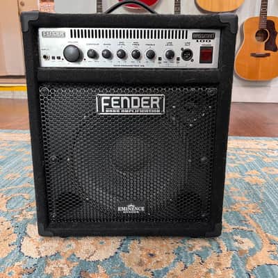 Fender Bassman 100 Combo Bass Amp - Black image 1