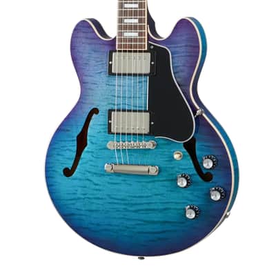 Gibson ES-339 Figured Semi-hollow Electric Guitar - Blueberry Burst with Hardshell Case image 1
