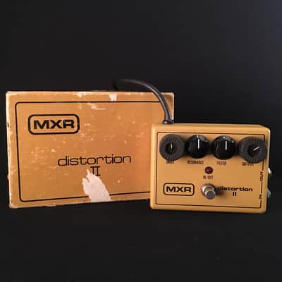 MXR Distortion II エフェクター model no. 142 MXR MX-142 Distortion II 1979 - 1984 | Reverb