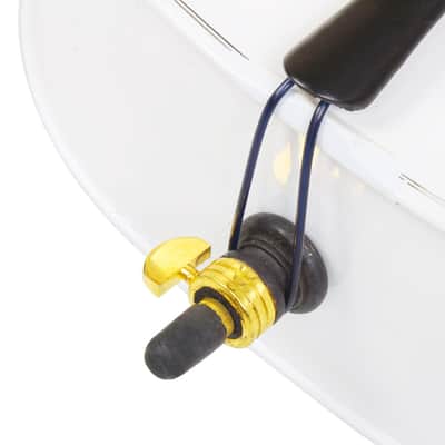 4/4 Wood Cello Bag Bow Rosin Bridge 2020s - White image 9