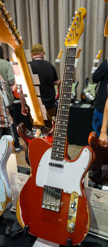 (Pre-Order) Fender 1966 Telecaster - Heavy Relic - Custom Built - Summer Event Special Run, Aged Cimarron Red - 2026 Summer Dealer Event #38 - Brand New