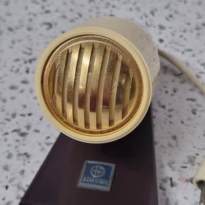 RARE VINTAGE HORNYPHON CARDIOID DYNAMIC MICROPHONE (same PHILIPS EL611) image 5