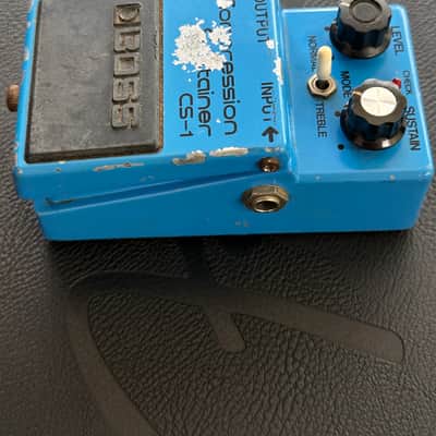 Boss CS-1 Compression Sustainer (Black Label) 1978 - 1982 - Blue image 4