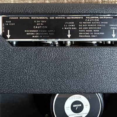 Fender Vibro Champ 6-Watt 1x8" Guitar Combo 1972 - Silverface - Very Good Condition image 4