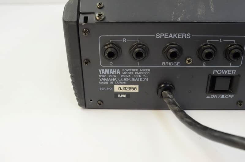 Yamaha EMX2000 12 Channel Powered Mixer EMX-2000 | Reverb