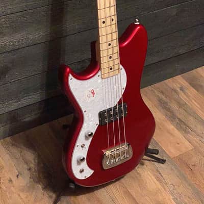 G&L Tribute Fallout Left Handed Red Electric Bass Guitar image 2