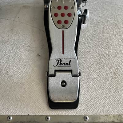 Pearl P2050C Eliminator Redline Chain-Drive Single Bass Drum Pedal 2010s - Silver / Black / Red image 2