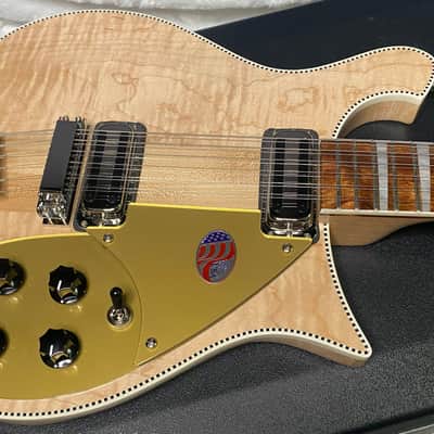 NEW! Rickenbacker 660/12 Maple Glo MG - Only 7.25 lbs - Authorized Dealer - G07397 image 4
