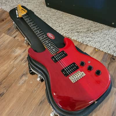 1982 Kramer Pacer Imperial USA Clean & Original Trans Red Vintage "B" Plate image 6