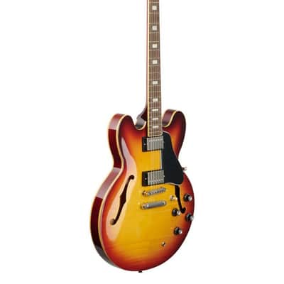 Epiphone ES335 Figured Top Guitar Raspberry Tea Burst image 8