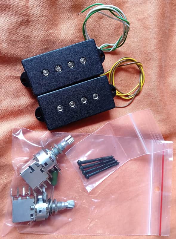 Schaller PBX 236 Passive P Bass Pickup with Push Pull Pots image 1