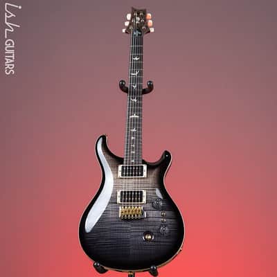 PRS Custom 24 35th Anniversary 10 Top Grey Black Fade w/ Black Back image 2