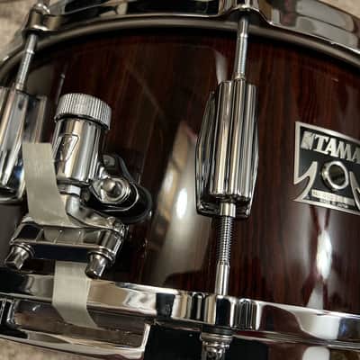 New for Old stock - TAMA (JPN) 40th Anniversary, #30 of 30 made, 6.5x14" Rare Artstar Cordia-Bubinga-Birch snare image 4