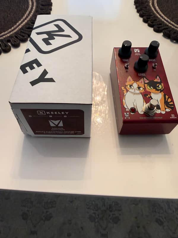 Keeley Mk3 Driver Andy Timmons Signature Overdrive 2024 - Present - Black / Red image 1