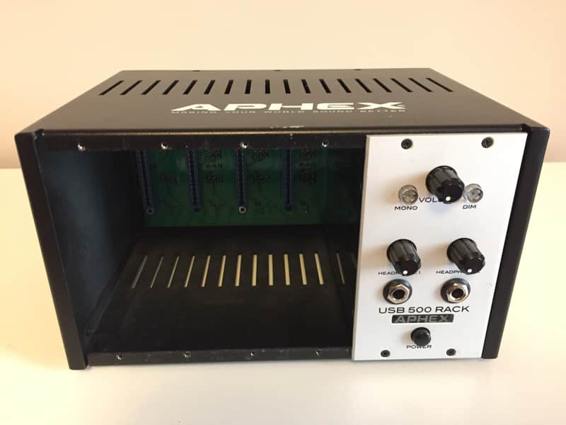 Aphex USB 500 Rack 4-Slot Powered 500 Series Frame with USB Interface image 1