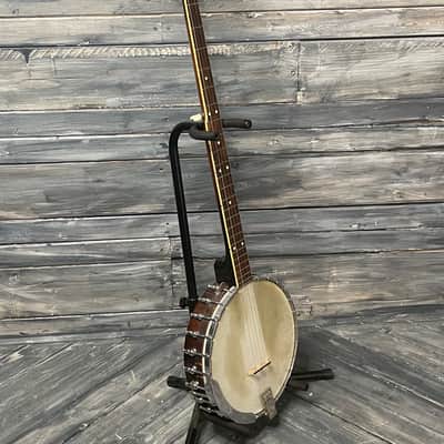 Used Christy 60's Long Neck 5 String Banjo with Hard Shell Case image 3