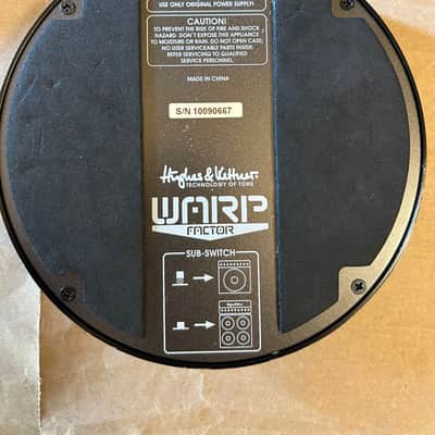 Hughes & Kettner Warp Factor 2000s - Black Very Good Condition image 7