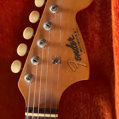 1966 USA Fender Musicmaster II Daphne Blue ES Stamped + OHSC Silver Case Beauty image 2